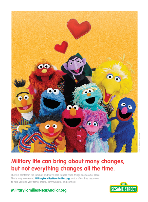 Sesame Street Changes Ad
